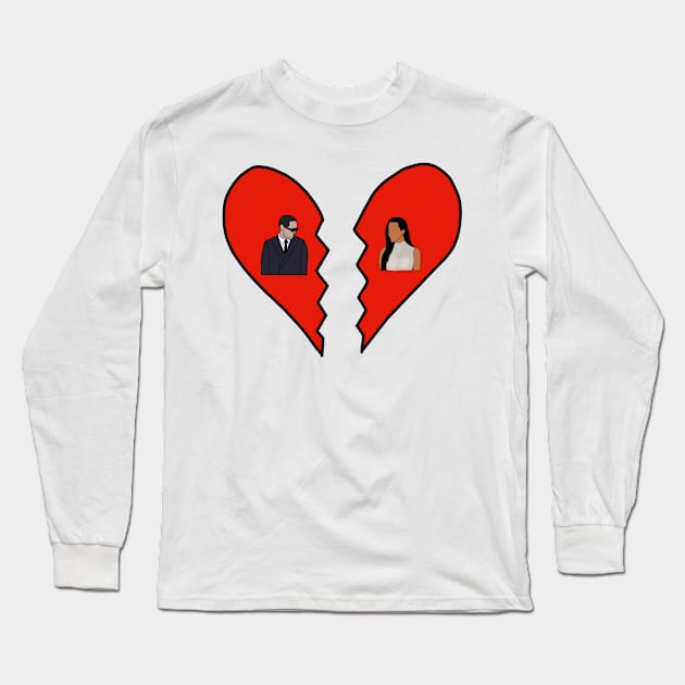 Pete and Kim’s Break Up Long Sleeve T-Shirt by MoreThanADrop